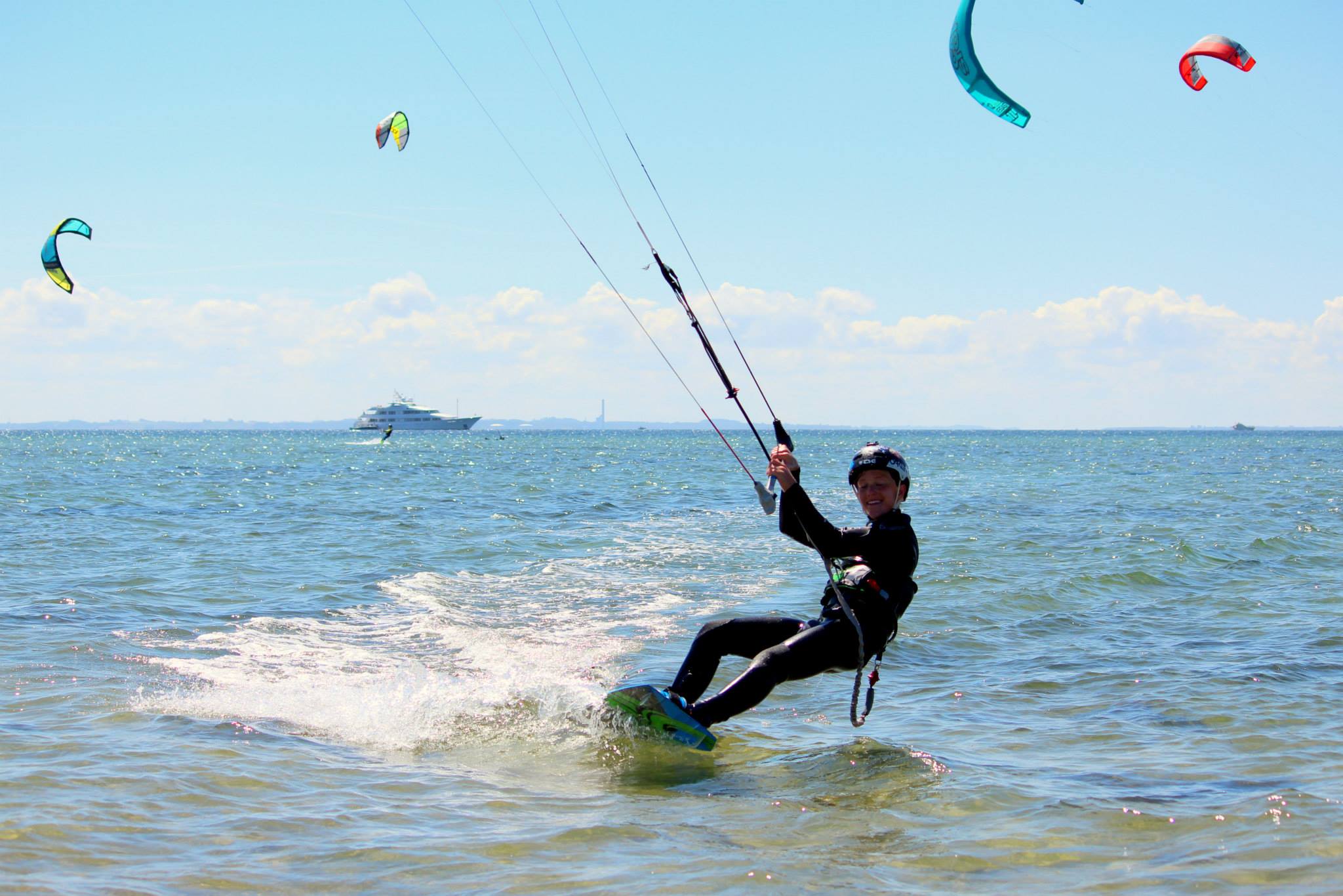 Kitesurfing Lynæs